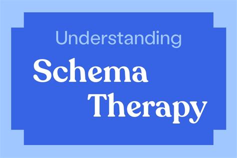 understanding schema therapy